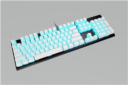 Corsair PBT Double-Shot Pro Keycap Mod Kit, Arctic White (CH-9911040-NA)