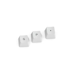 Glorious GPBT Keycaps - White (GLO-KC-GPBT-W)