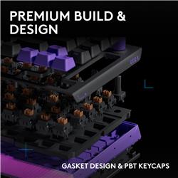 LOGITECH G512 X 75 75 % Clavier de jeu, Noir, Linéaire