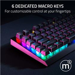 RAZER BlackWidow V4 X Pleine grandeur Clavier de jeu, Noir