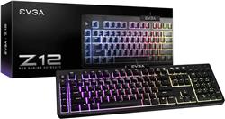 Clavier de jeu EVGA Z12 RGB, rétroéclairage RGB LED(Open Box)