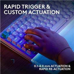LOGITECH G512 X 75 75 % Clavier de jeu, Blanc