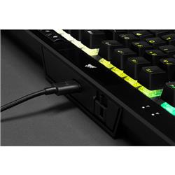 CORSAIR K70 RGB TKL CHAMPION SERIES Tenkeyless Optical-Mechanical Wired CORSIAR OPX Switch Keyboard  with RGB Backlighting –...