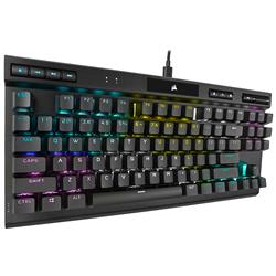 CORSAIR K70 RGB TKL CHAMPION SERIES Tenkeyless Optical-Mechanical Wired CORSIAR OPX Switch Keyboard  with RGB Backlighting –...