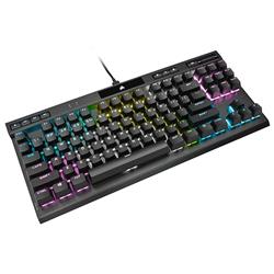 CORSAIR K70 RGB TKL CHAMPION SERIES Tenkeyless Optical-Mechanical Wired CORSIAR OPX Switch Keyboard  with RGB Backlighting –...