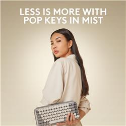LOGITECH POP Keys Wireless Mechanical Keyboard - Mist
