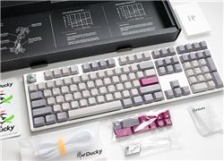 DUCKY ONE 3 RGB Mist Full Size Keyboard - Red Switch