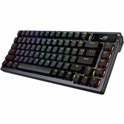 ASUS ROG Azoth 75 Wireless DIY Custom Gaming Keyboard- RGB Black