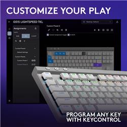 LOGITECH G515 LIGHTSPEED TKL Wireless Gaming  Keyboard