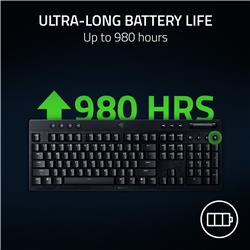 RAZER BlackWidow V4 Low Profile Full Size Gaming Keyboard, Black