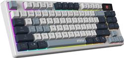 MSI FORGE GK600 TKL W SKY US Gaming Keyboard