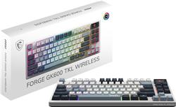 MSI FORGE GK600 TKL W SKY US Gaming Keyboard