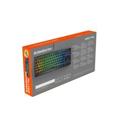 STEELSERIES Apex 3 TKL Tenkeyless (TKL, 80%) Clavier de jeu, Noir(Open Box)