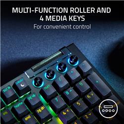RAZER BlackWidow V4 Full Size Gaming Keyboard, Black(Open Box)