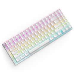 NZXT Function 2 - Mini clavier de jeu sans pavé numérique (TKL, 80 %), blanc, anglais, profil standard (KB-002NW-US)