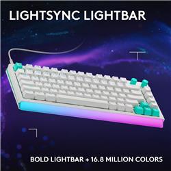 LOGITECH G512 X 75 75 % Clavier de jeu, Blanc