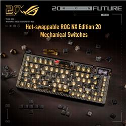 ASUS M709 ROG Azoth Extreme Edition 20 75 % Clavier de jeu, 20e an.(Open Box)