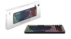 MSI FORGE GK110 US 96% Gaming Keyboard, Black - US ANSI Layout