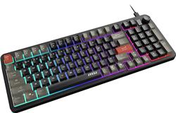 MSI FORGE GK110 US 96% Gaming Keyboard, Black - US ANSI Layout