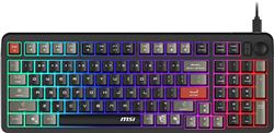 MSI FORGE GK110 US 96% Gaming Keyboard, Black - US ANSI Layout