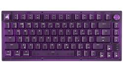 CORSAIR K65 PLUS 75% Gaming Keyboard, Atomic Purple