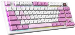 MSI FORGE GK600 TKL WIRELESS VIOLET Tenkeyless (TKL, 80%) Gaming Keyboard, English, Regular Profile, Mechanical Linear