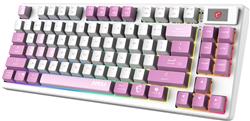 MSI FORGE GK600 TKL WIRELESS VIOLET Tenkeyless (TKL, 80%) Gaming Keyboard, English, Regular Profile, Mechanical Linear