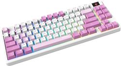 MSI FORGE GK600 TKL WIRELESS VIOLET Tenkeyless (TKL, 80%) Gaming Keyboard, English, Regular Profile, Mechanical Linear