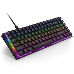 NZXT Function 2 - Mini clavier de jeu sans pavé numérique (TKL, 80 %), noir, profil standard (KB-002NB-US)