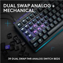 LOGITECH G512 X 75 75 % Clavier de jeu, Noir, Tactile