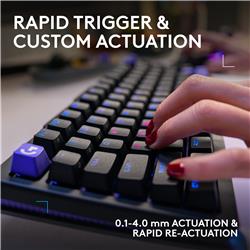 LOGITECH G512 X 98 96 % Clavier de jeu, Noir