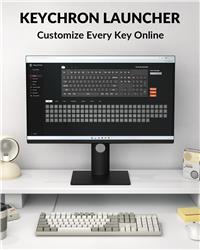 Keychron C2 Pro 8K Pleine grandeur Clavier de jeu, Blanc(Open Box)