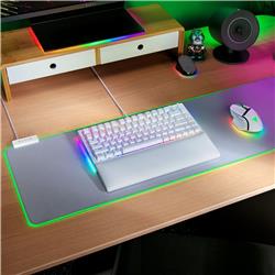 Clavier de jeu Razer BlackWidow V4 75 %, blanc (anglais), profil standard, commutateurs tactiles (RZ03-05001700-R3M1)