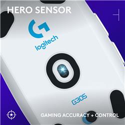 LOGITECH G305 Wireless Gaming Mouse White(Open Box)