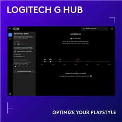 LOGITECH G305 Wireless Gaming Mouse White(Open Box)