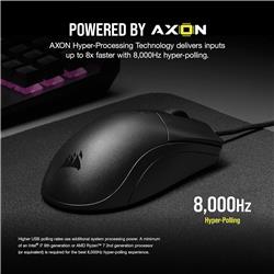 CORSAIR Droitier Gaming Mice - Noir ()(Open Box)