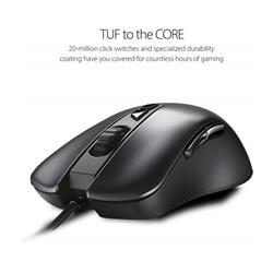 ASUS TUF Gaming M3 Gaming Mouse,Wired,Optical,Gray,200 dpi - 7000 dpi,1 Year Warranty (P305 TUF GAMING M3)