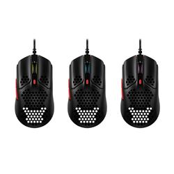 HYPERX Pulsefire Haste: Black/Red - Ultra Lightweight, 59g(Open Box)