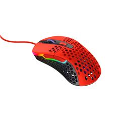 Xtrfy M4 RGB lightweight Mouse - Kripparrian Red