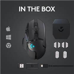 Souris de jeu sans fil LOGITECH G502 X LIGHTSPEED - commutateurs optiq(Open Box)