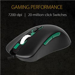 ASUS TUF Gaming Wired Ergonomic Gaming Mouse - Demon Slayer Tanjiro