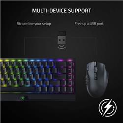 RAZER Naga V2 HyperSpeed - Wireless MMO Gaming Mouse