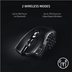 RAZER Naga V2 HyperSpeed - Wireless MMO Gaming Mouse