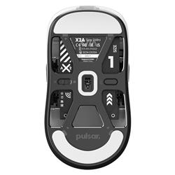 PULSAR X2 A Wireless Size 1 White with Black Buttons(Open Box)