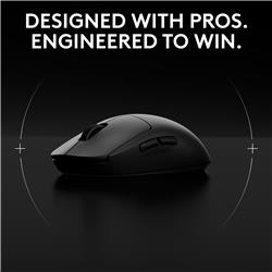 LOGITECH G PRO 2 LIGHTSPEED Wireless Gaming Mouse- Black