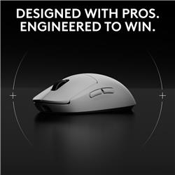 LOGITECH G PRO 2 LIGHTSPEED Wireless Gaming Mouse- White