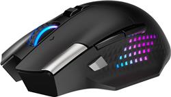 MSI VERSA PRO WIRELESS Gaming Mice - Black, 15 Buttons with 13 Programmable Buttons via MSI Center, 26000 DPI (VERSA PRO W)