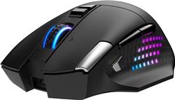 MSI VERSA PRO WIRELESS Gaming Mice - Black, 15 Buttons with 13 Programmable Buttons via MSI Center, 26000 DPI (VERSA PRO W)