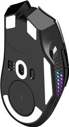 MSI VERSA PRO WIRELESS Gaming Mice - Black, 15 Buttons with 13 Programmable Buttons via MSI Center, 26000 DPI (VERSA PRO W)