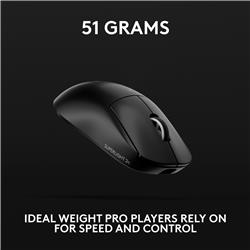 LOGITECH G PRO X SUPERLIGHT 2c Gaming Mice - Noir(Open Box)